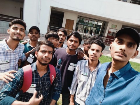 Squad goals unlocked! 🫥💪 #SquadGoals #EventVibes #MakingMemories #GoodTimes #SmilesForDays #CampusLife #FunTimes